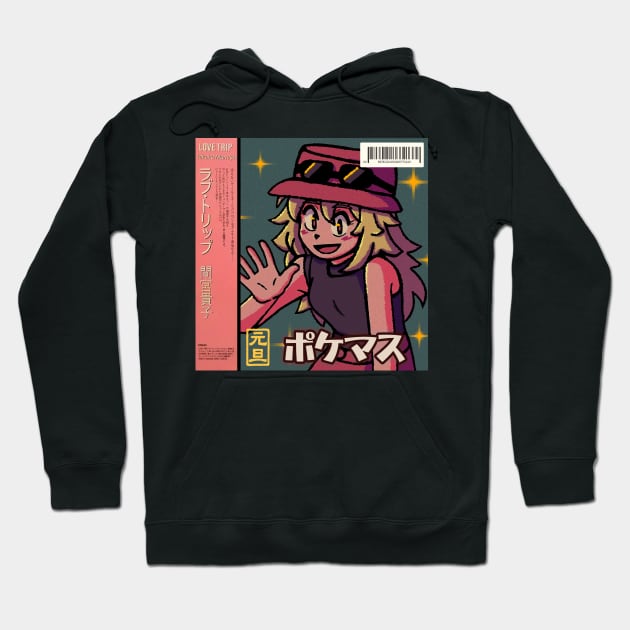 vaporwave anime aesthetic serena video game Hoodie by KinseiNoHime